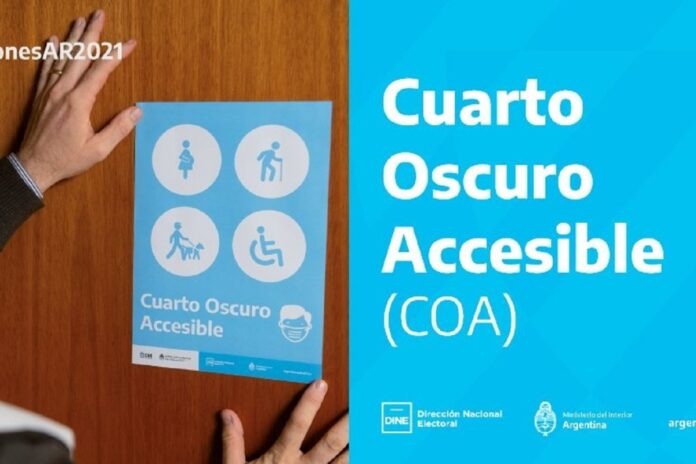 cuarto oscuro accesible