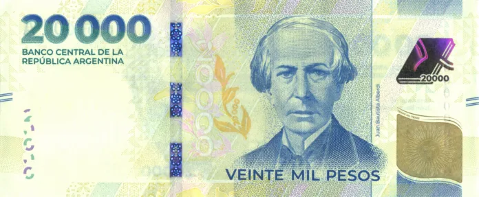 billete 20000